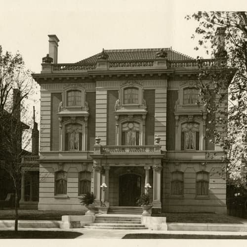 The Ferguson Mansion at 1310 South Third Street, photographed in 1912 — seven years after completion.